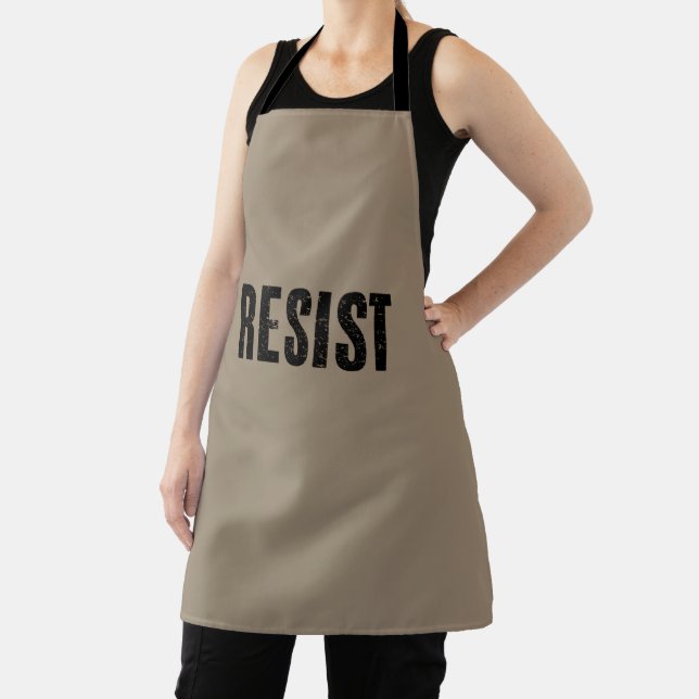 Trump Resist Trump Protest Anti Political Protest  Apron (Insitu)