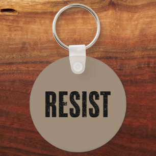 Trump Resist Trump Protest Anti Political Protest Key Ring