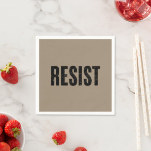 Trump Resist Trump Protest Anti Political Protest  Napkin