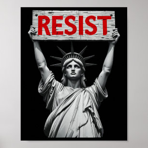 Trump Resist Trump Protest Anti Political Protest Poster