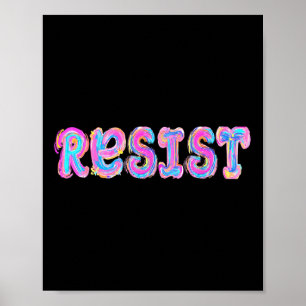 Trump Resist Trump Protest Anti Political Protest  Poster