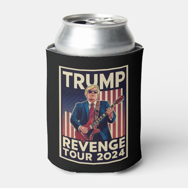 Trump Revenge Tour 2024 Political Election 2024 Can Cooler (Can Front)
