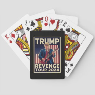 Trump Revenge Tour 2024 Political Election 2024 Playing Cards
