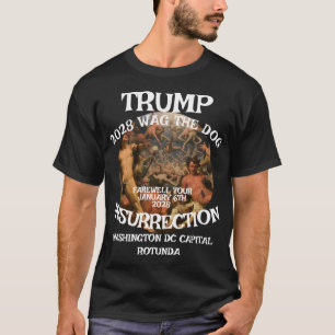 Trump Riot Insurrection Farewell Tour 2028 T-Shirt