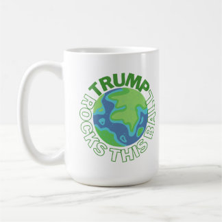 Trump rocks this ball Mug