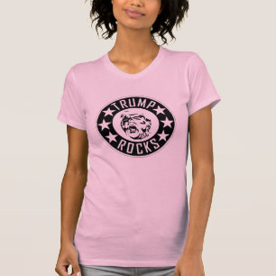 Trump Rocks Women's Slim Fit Tee