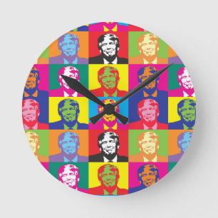 TRUMP  ROUND CLOCK