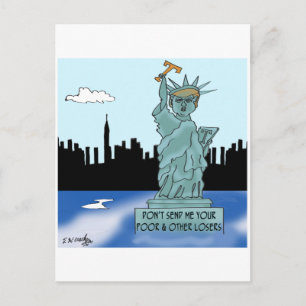 Trump’s Statue of Liberty Postcard