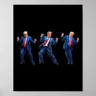 Trump Santa Christmas Xmas Pyjamas Men Women Uni-a Poster