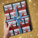 Trump Santa Hat | I'll Be Home For Christmas Wrapping Paper<br><div class="desc">Funny Trump Santa I'll Be Home For Christmas Wrapping Paper</div>
