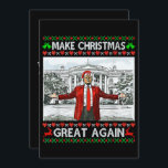 Trump Santa Hat | Make Christmas Great Again Holiday Card<br><div class="desc">Trump Santa Hat | Make Christmas Great Again</div>