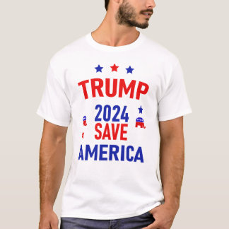 Trump Save America 2024 T-Shirt