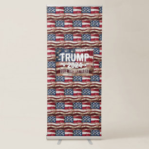 Trump! save America again. Retractable Banner
