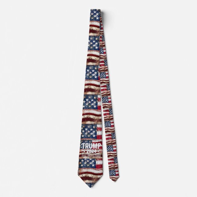 Trump! save America again. Tie (Front)