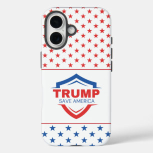Trump Save America iPhone 16 Case