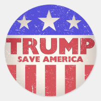 Trump Save America Vintage Retro Nostalgic