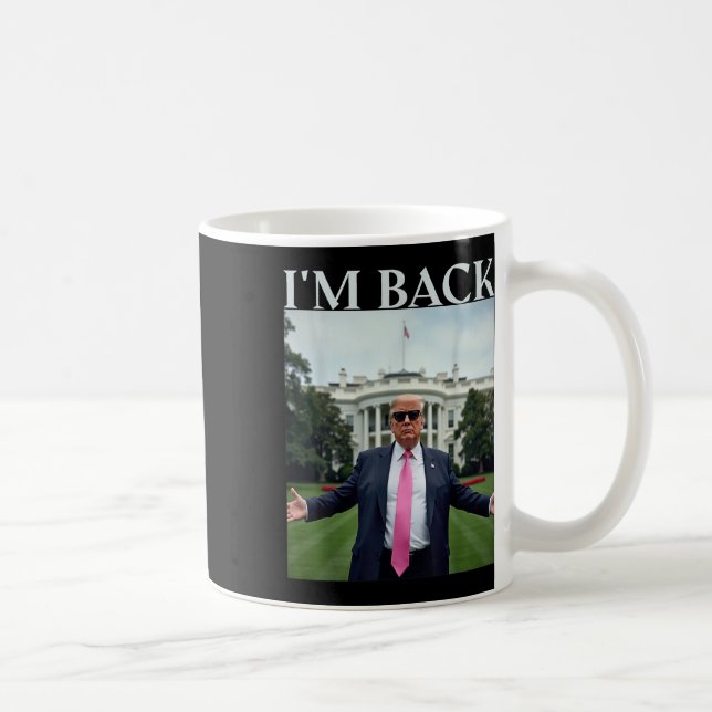 Trump Shirt 2025 For Men Women Kids  Coffee Mug (Right)