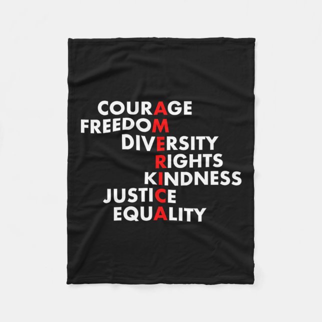 Trump Shirt  Fleece Blanket (Front)