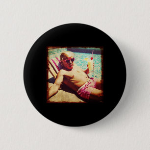 Trump Shirt Funny Pina Colada Donald Trump Republi 6 Cm Round Badge