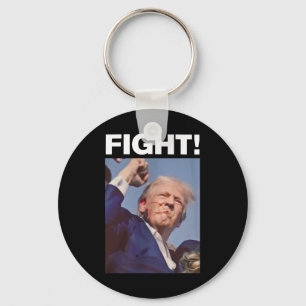 Trump Shot 2024  Key Ring