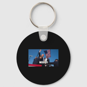 Trump Shot 2024  Key Ring