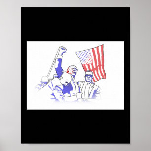 Trump Shot At 2024  Poster