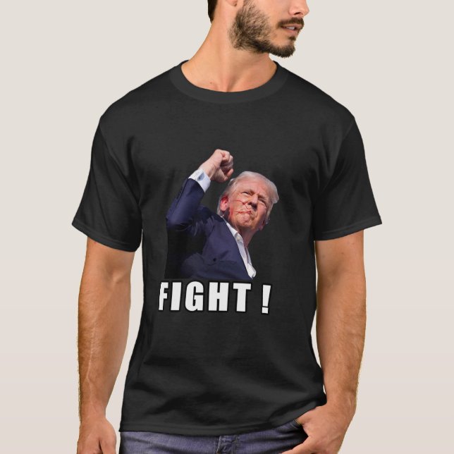 Trump shot shirt Attempted Assassination shooting  (Front)
