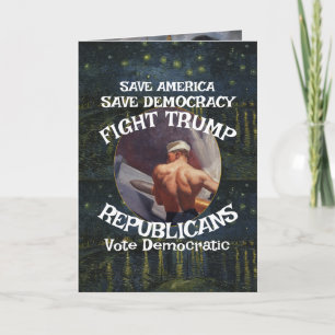 Trump Shrimp Fajita Jesus Republican Party Pee WH Card