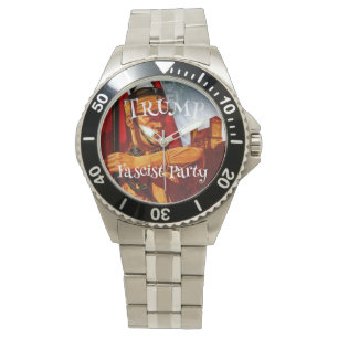 Trump Signature Dark Blue Freedom Family Faith Watch