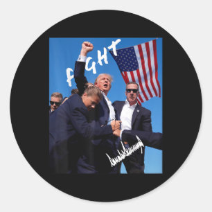 Trump Signature Edition Classic Round Sticker