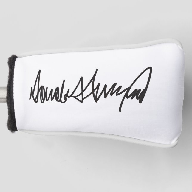 Trump Signature  Golf Head Cover (Front)