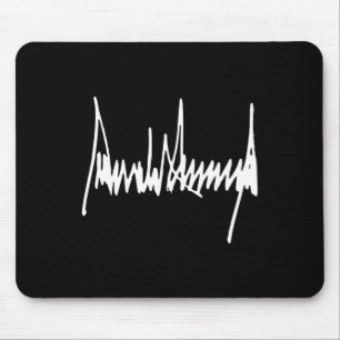 Trump Signature Usa Mega 47th President Pro-trump Mouse Mat