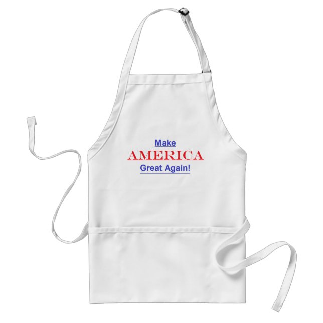 Trump Slogan apron (Front)
