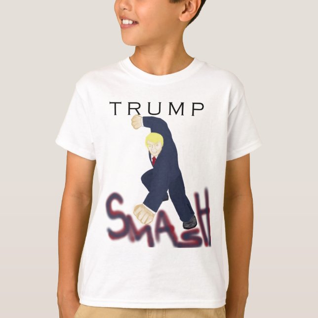 Trump Smash! (kids & more) T-Shirt (Front)