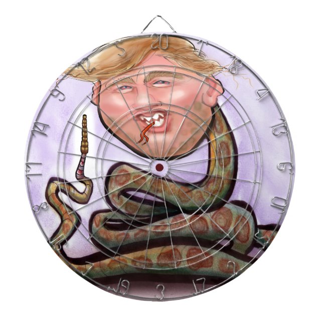 Trump Snake Dart Board (Front)