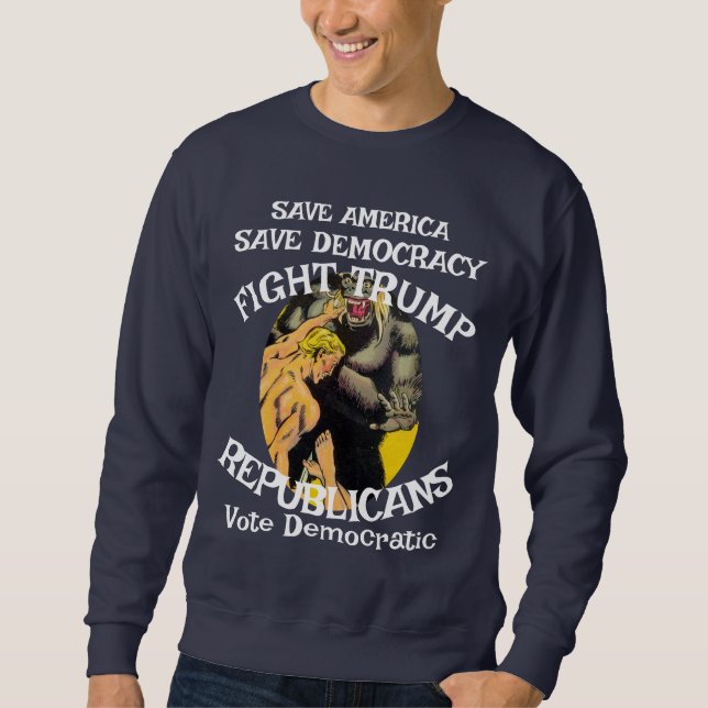 Trump Socialist Sweatshirt (Front)