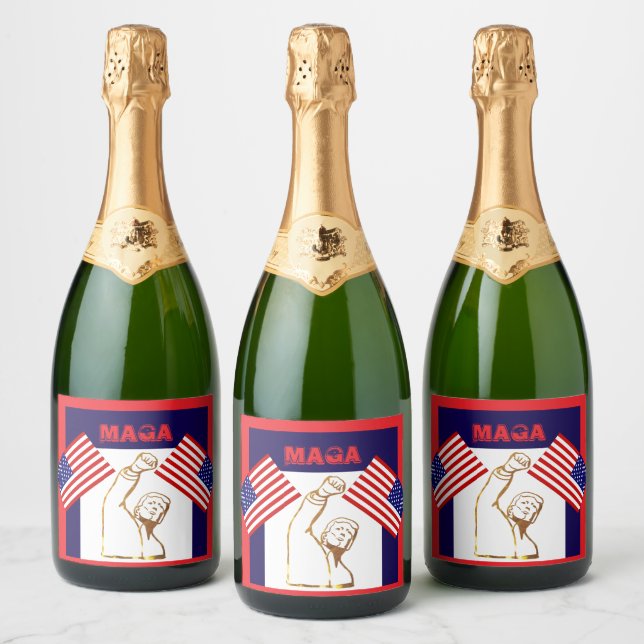 TRUMP SPARKLING WINE LABEL (Bottles)