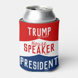 TRUMP Speaker of the House 2023 President 2024 Can Cooler