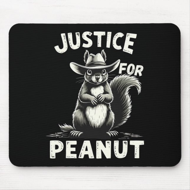 Trump Squirrel Make Peanut Squirrel Safe Again Tru Mouse Mat (Front)
