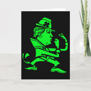 Trump St. Paddy's Funny Trump St Patrick's Day  Card