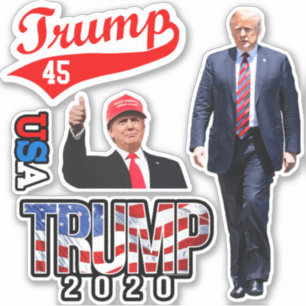 Trump Stickers Patriotic Decals Donald Trump 2020