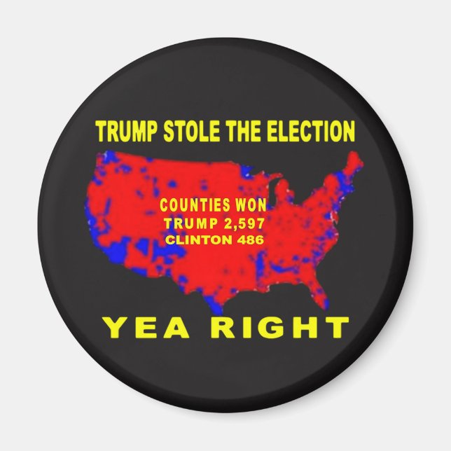 TRUMP STOLE THE ELECTION MAGNET (Front)