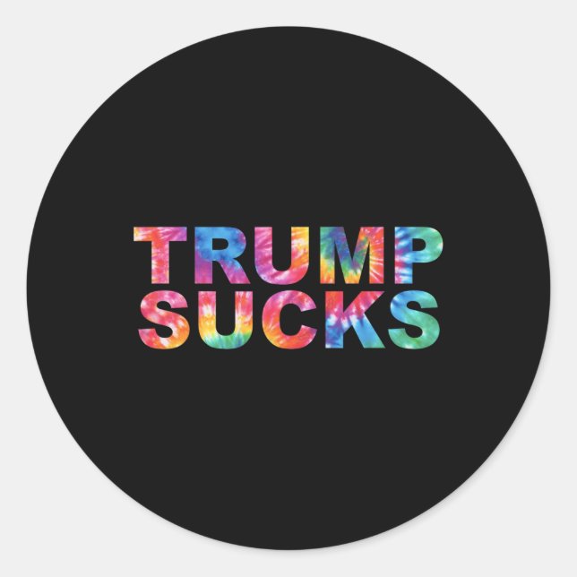 Trump Stop Pretending Your Racism Is Patriotism 1  Classic Round Sticker (Front)