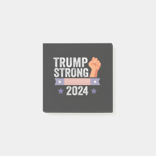 Trump Strong 2024 American Patriotic Election Gift Post-it Notes