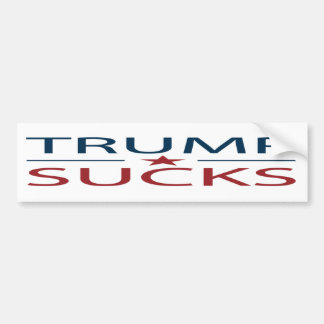 Trump Sucks Anti Trump  Bumper Sticker