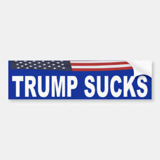 Trump Sucks Bumper Sticker