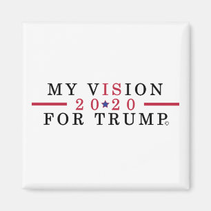 Trump Supporter 2020 Square Refrigerator Magnet