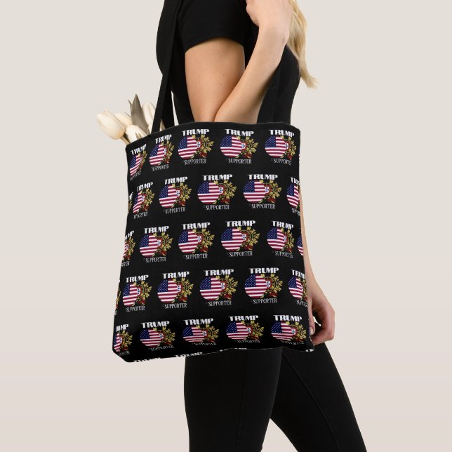Trump supporter  tote bag (Close Up)