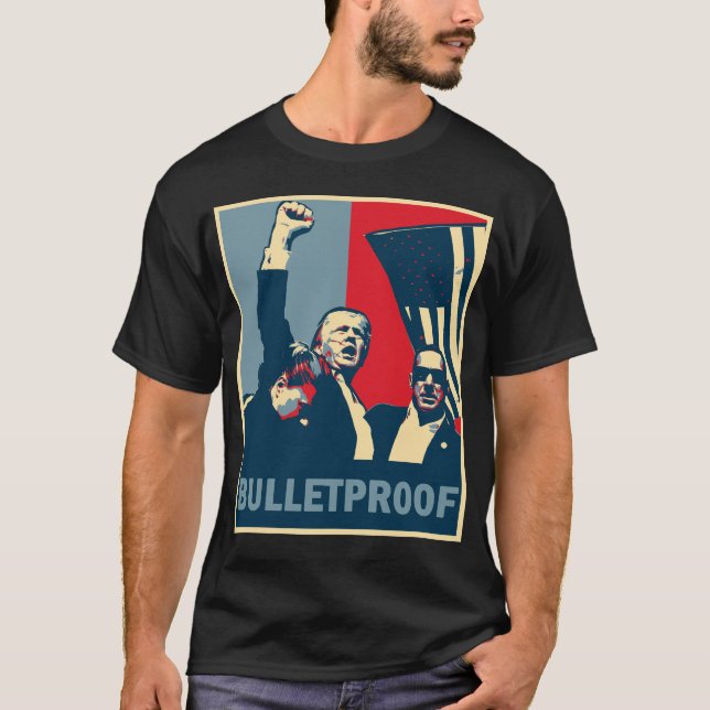 Trump Survives Assassination  T-Shirt (Front)