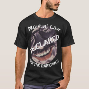 Trump Suspends 2026 Elections Martial Law T-Shirt